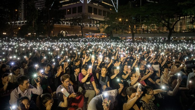 香港反送中再上街   示威者：積怨已久的爆發