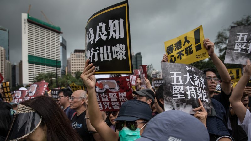 美媒：面对香港 北京的声音已无人敢信