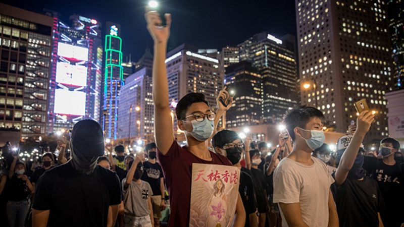 香港大学生罢课获中学生声援：自由比学习重要