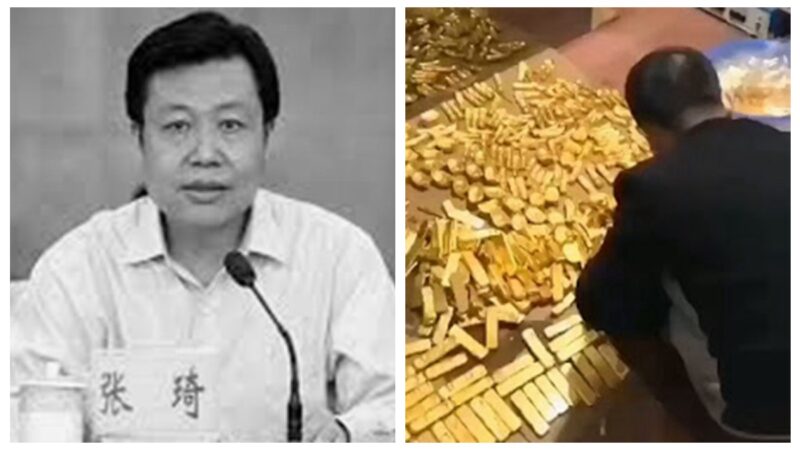 传海口书记家抄出现金13.5吨 金条金砖满屋(视频)