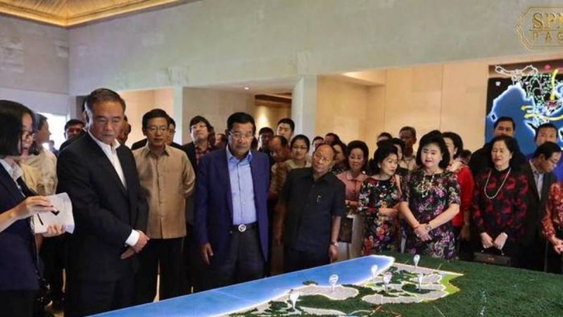 一带一路示范项目藏军事目的？柬国际机场停工