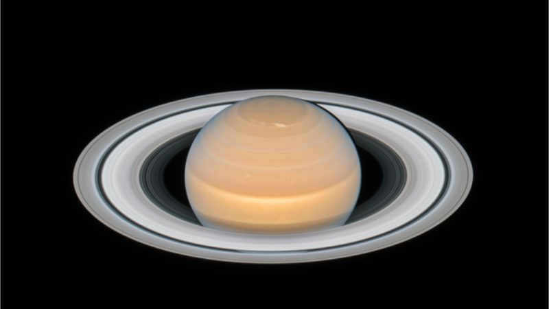 NASA公布土星最新照片 土星環清晰壯觀