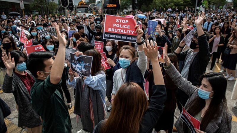 香港抗争者：对抗刚刚开始 中共必须倒台