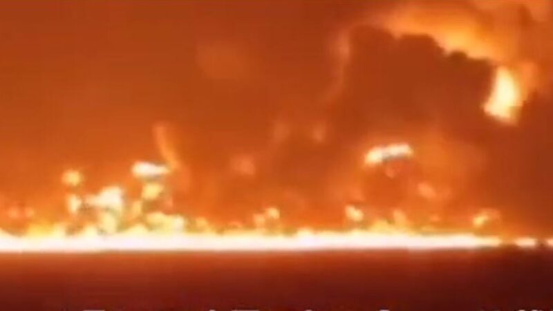 上海兩船相撞江面成火海 山東煤礦坑爆炸多人死亡