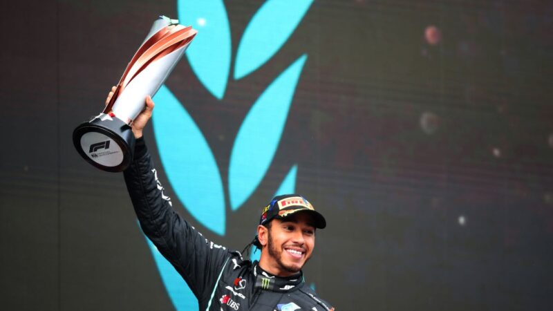 第七次加冕F1車手總冠軍 漢密爾頓追平紀錄