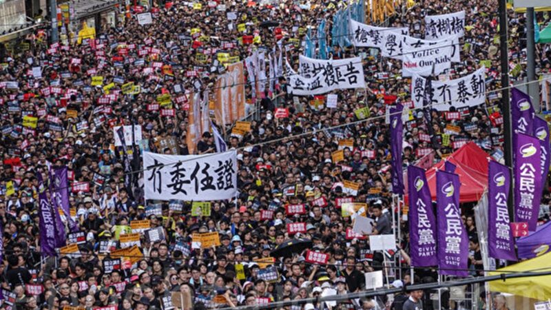 香港民間團體申請七一大遊行：抵抗政治打壓