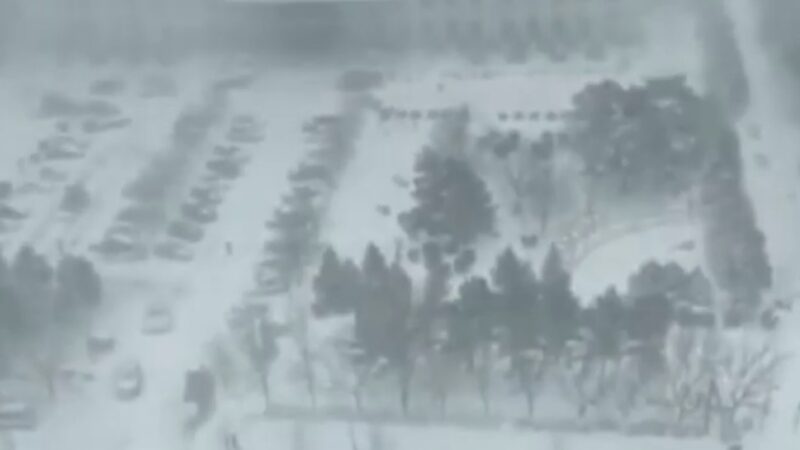 通遼暴雪持續46小時破紀錄 中國明年或現極端寒潮(視頻)