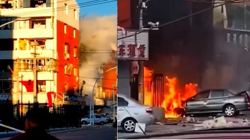 內蒙古一小區樓爆炸致1死14傷 係燃氣洩漏（視頻）