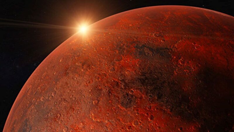 新發現火星地下岩漿層內嵌有沉積岩層