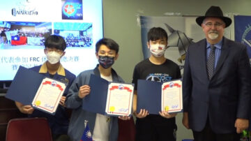 台灣三高中代表參加世界機器人總決賽