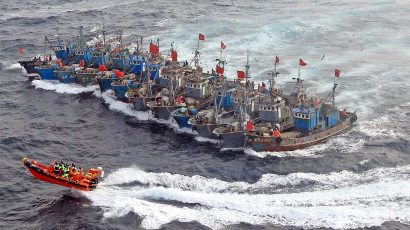 涉嫌非法捕魚 一艘中國快艇遭韓國扣押