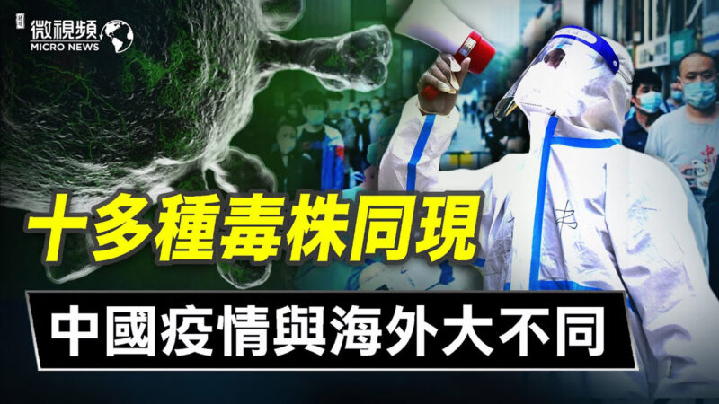 【微視頻】十多種毒株同現 中國疫情與海外大不同