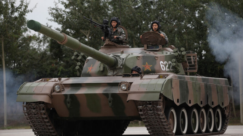俄與西方緊張之際 中共坦克前往莫斯科參加軍事比賽