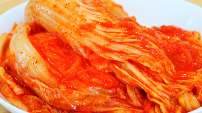 【美食天堂】传统韩国辣白菜泡菜做法～简单正宗脆口