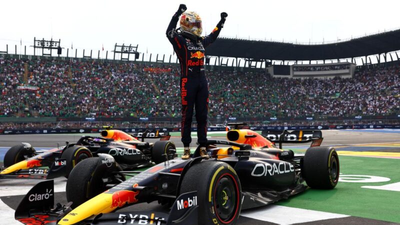 F1墨西哥站：維斯塔潘創紀錄 奪賽季第14冠