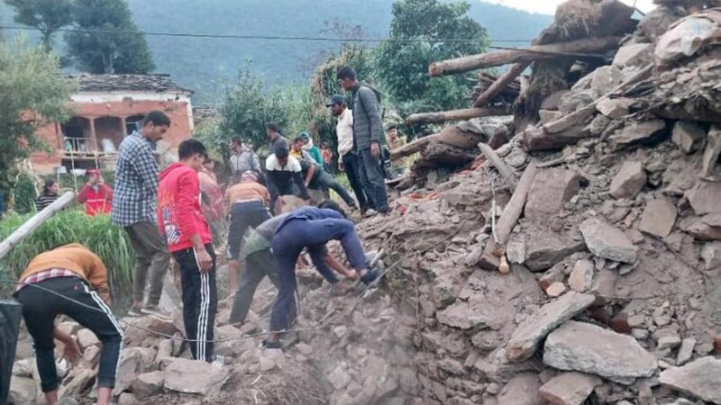 尼泊爾6.6強震 連新德里都晃動 已知至少6死(視頻)