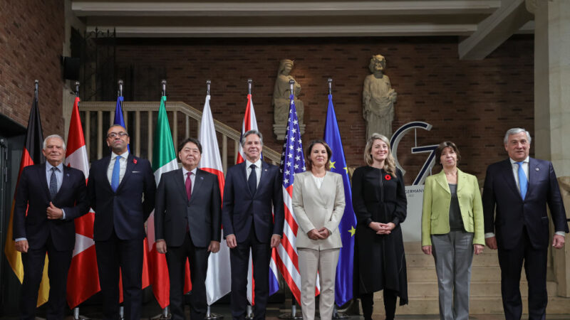 G7强化在俄烏、中共問題上的團結立場