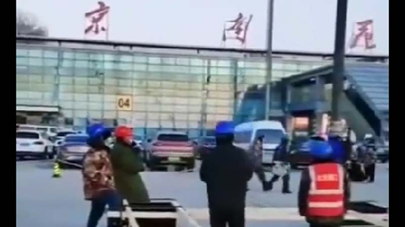 清零何時了？ 北京南苑機場正趕建大型方艙(視頻)