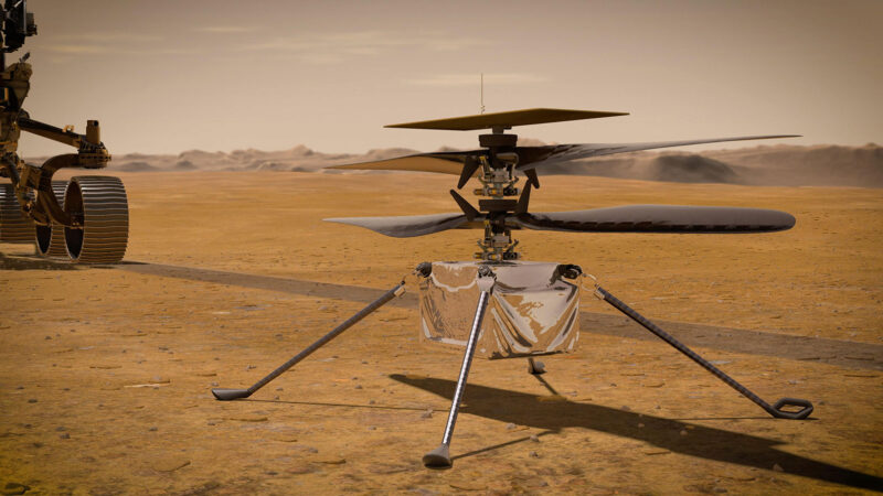 NASA报喜! 机智号火星直升机再创飞行纪录