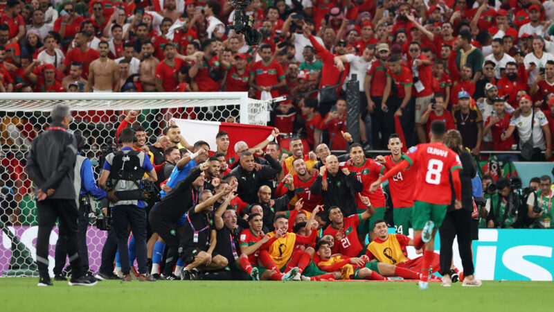 摩洛哥力克葡萄牙 非洲球隊首進世界盃四強