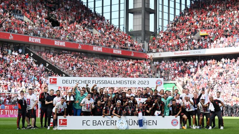 德甲末輪 爭冠過程跌宕起伏 拜仁11連冠