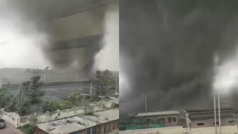 龙卷风突袭辽宁多地 有车辆被卷起 现场画面惊人（视频）