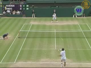 溫網費德勒64連勝晉級四強
