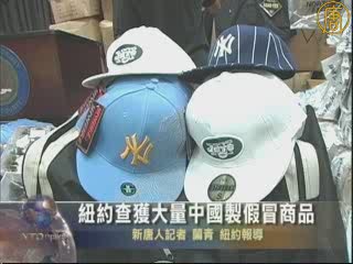 紐約查獲大宗中國製假冒商品