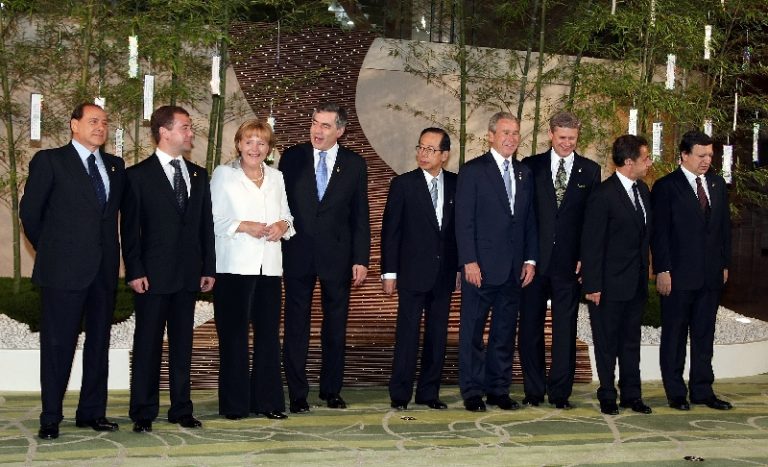 G8經濟宣言  憂高油糧價和通膨