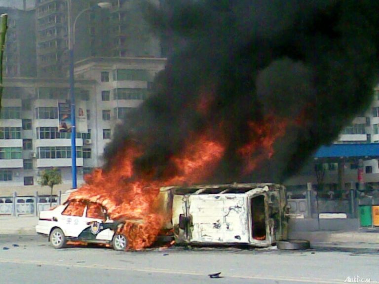 甘肅隴南爆發大規模群眾抗暴事件（視頻）