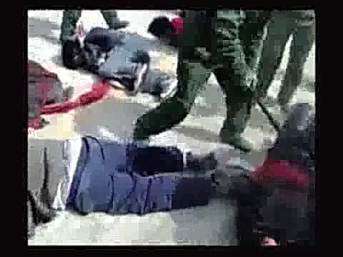 西藏流亡政府公佈中共施暴錄像