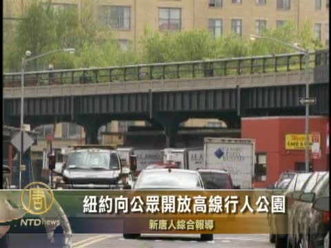 紐約向公眾開放高線行人公園