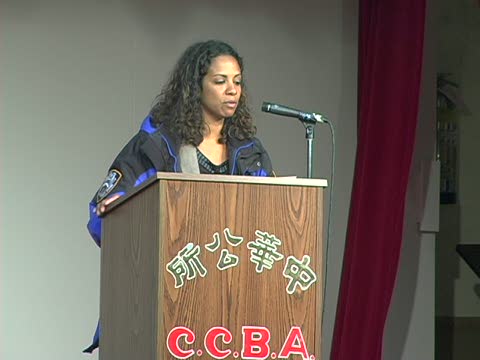 防止社區罪案研討會華人收穫多
