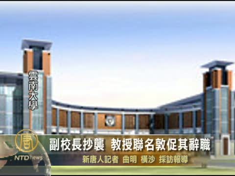 副校長抄襲　教授聯名敦促其辭職