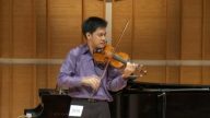 小提琴複賽 選手奮力 觀眾滿意