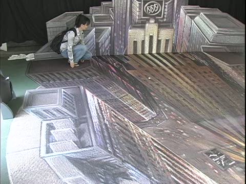 紐約塗鴉畫師 三維立體勾勒新意