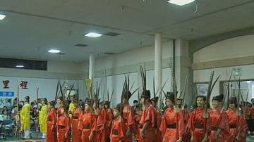 洛杉矶祭孔大典  遵循汉制古礼