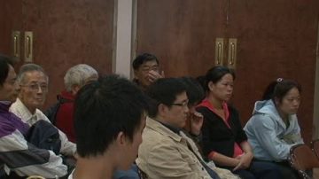 纽约台湾会馆观川震影片 探讨国难根源