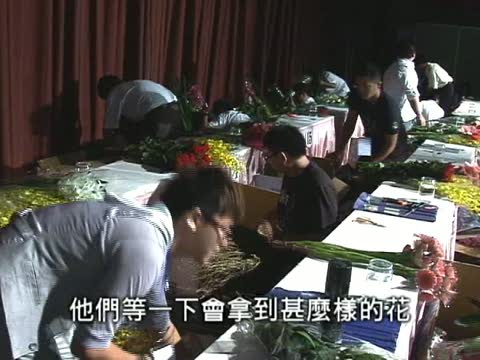 台灣花藝比賽 提升選手花藝技術
