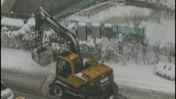 70年最大降雪 首爾成雪國世界