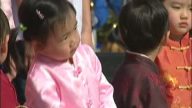 大小孩台北101许愿：符合真善忍