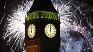 組圖：英國及荷蘭除夕煙花匯演