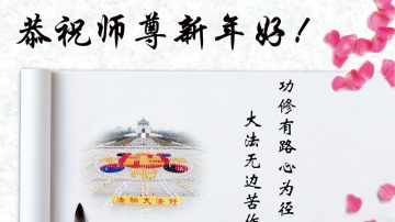 組圖：賀卡集錦：大法弟子恭祝師尊新年好（四）