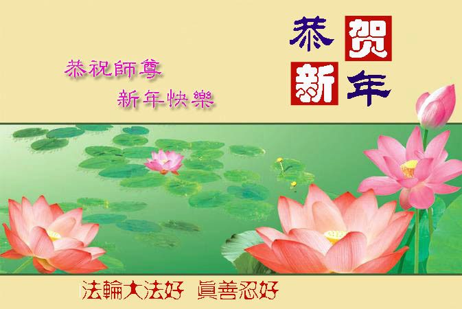 大陸法輪功學員恭祝創始人新年快樂（三十三）