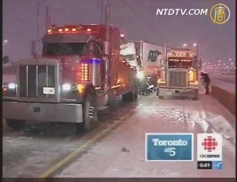 雪暴造成斷電 積雪15釐米
