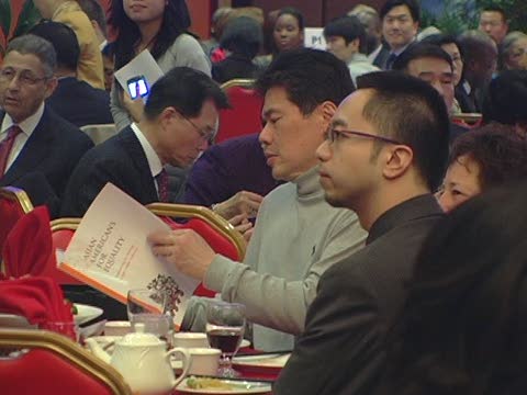 亞平會春宴 褒獎社區傑出人士