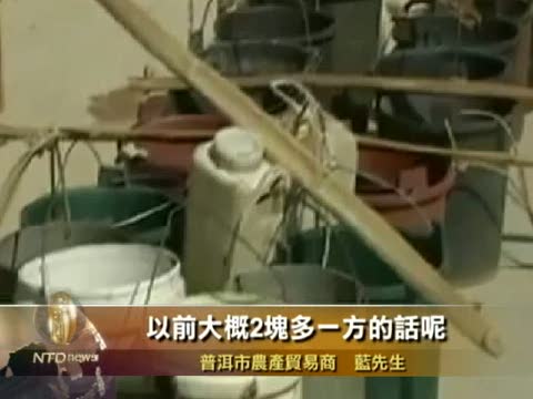 雲南大旱物價高漲 農業和旅遊業衰退