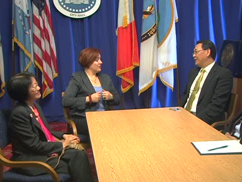 高振群上任首次拜會紐約市議長