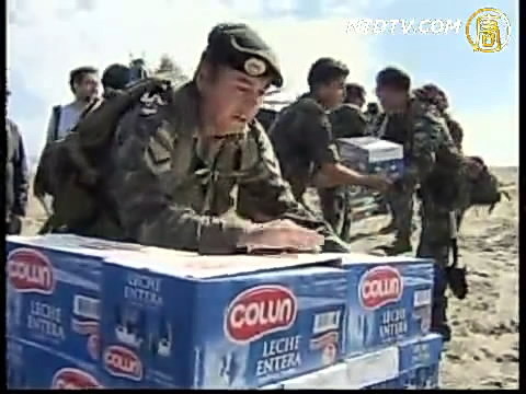智利增軍維持治安  國際援助抵災區