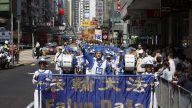 組圖:香港法輪功「4．25」11周年反迫害大集會